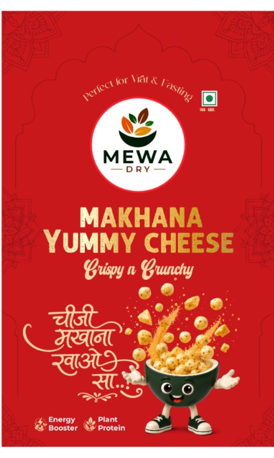 Mewa Dry Makhana Yummy Cheese pack